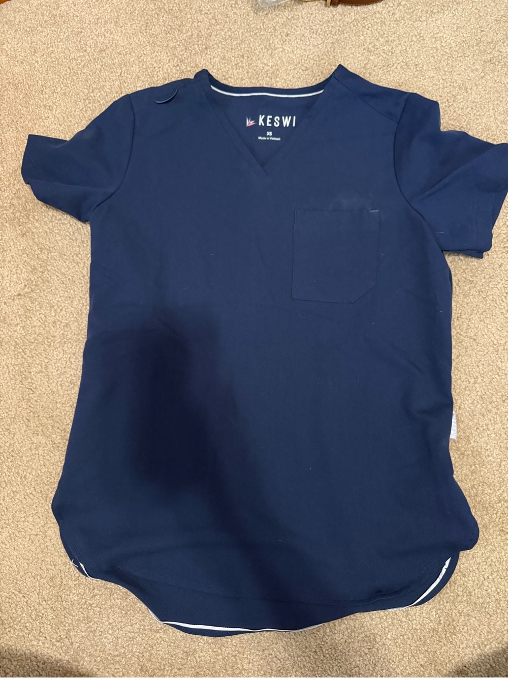Navy Scrub Set - Picture 2 of 3
